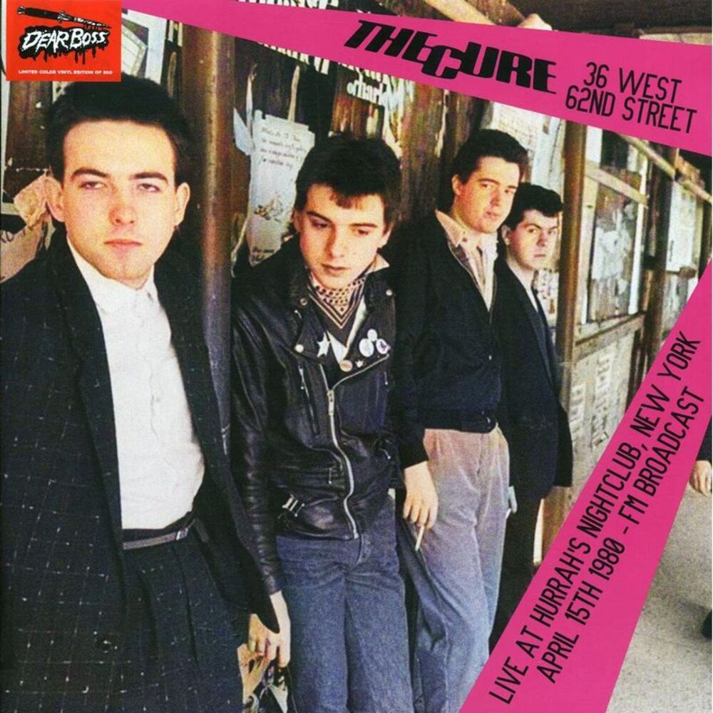 The Cure - Live At Hurrah's Nightclub, New York, April 15th 1980 (ltd. 300 copie